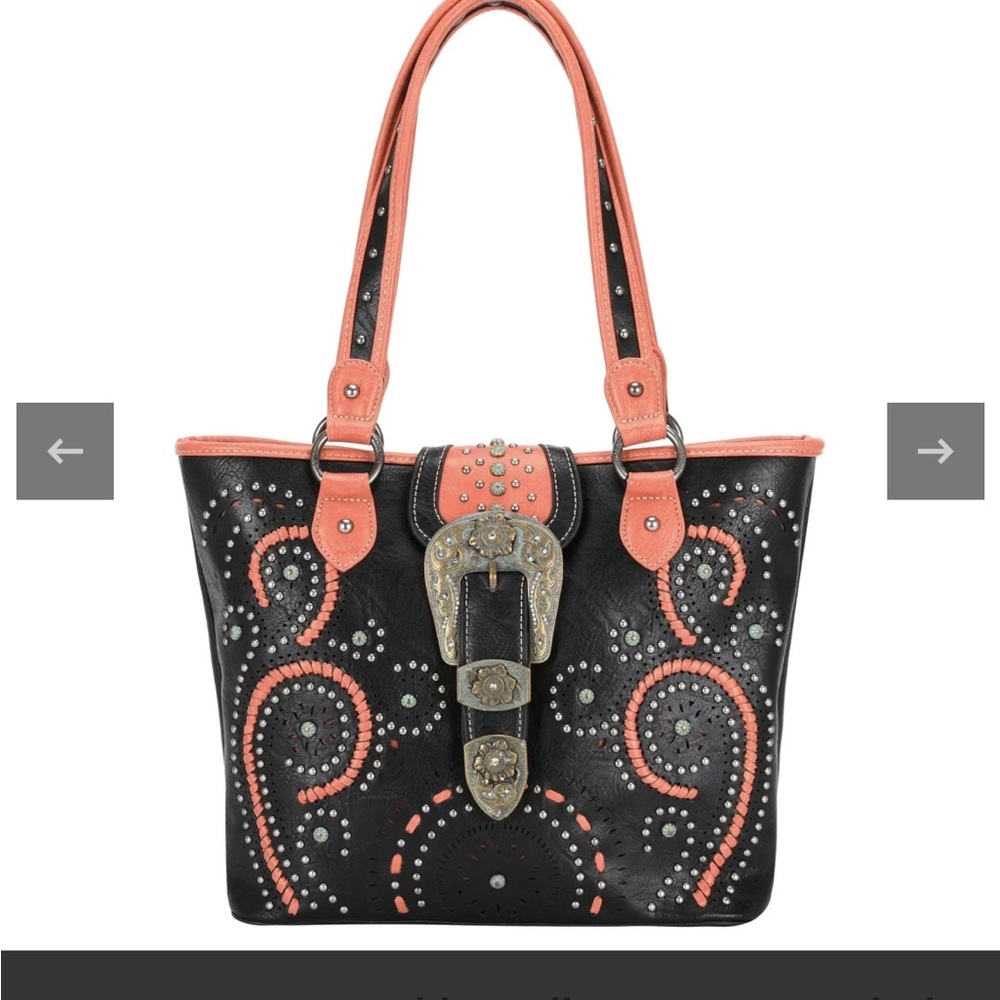 Montana West Buckle concealed Weapon Tote